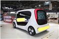 Six-seater EDAG Light Car Sharing concept uses GPS tracking.